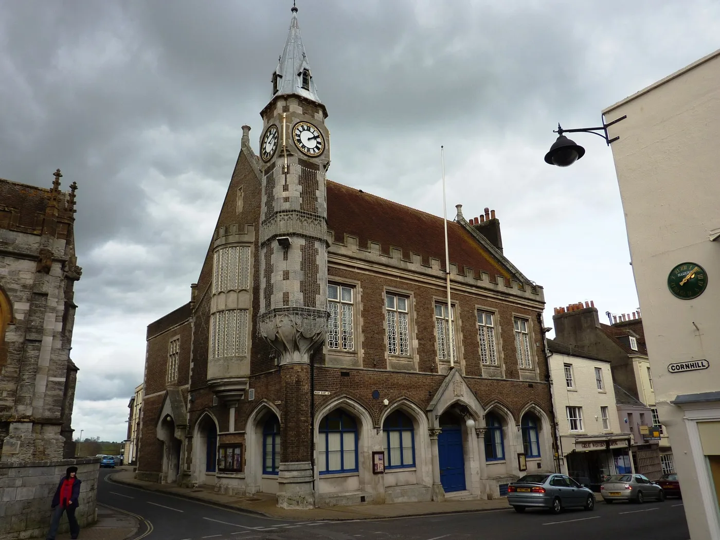 Dorchester Corn Exchange on High East Street, where the lunch is held