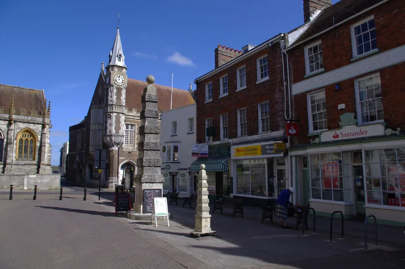 South Street in Dorchester, photographed in April 2012